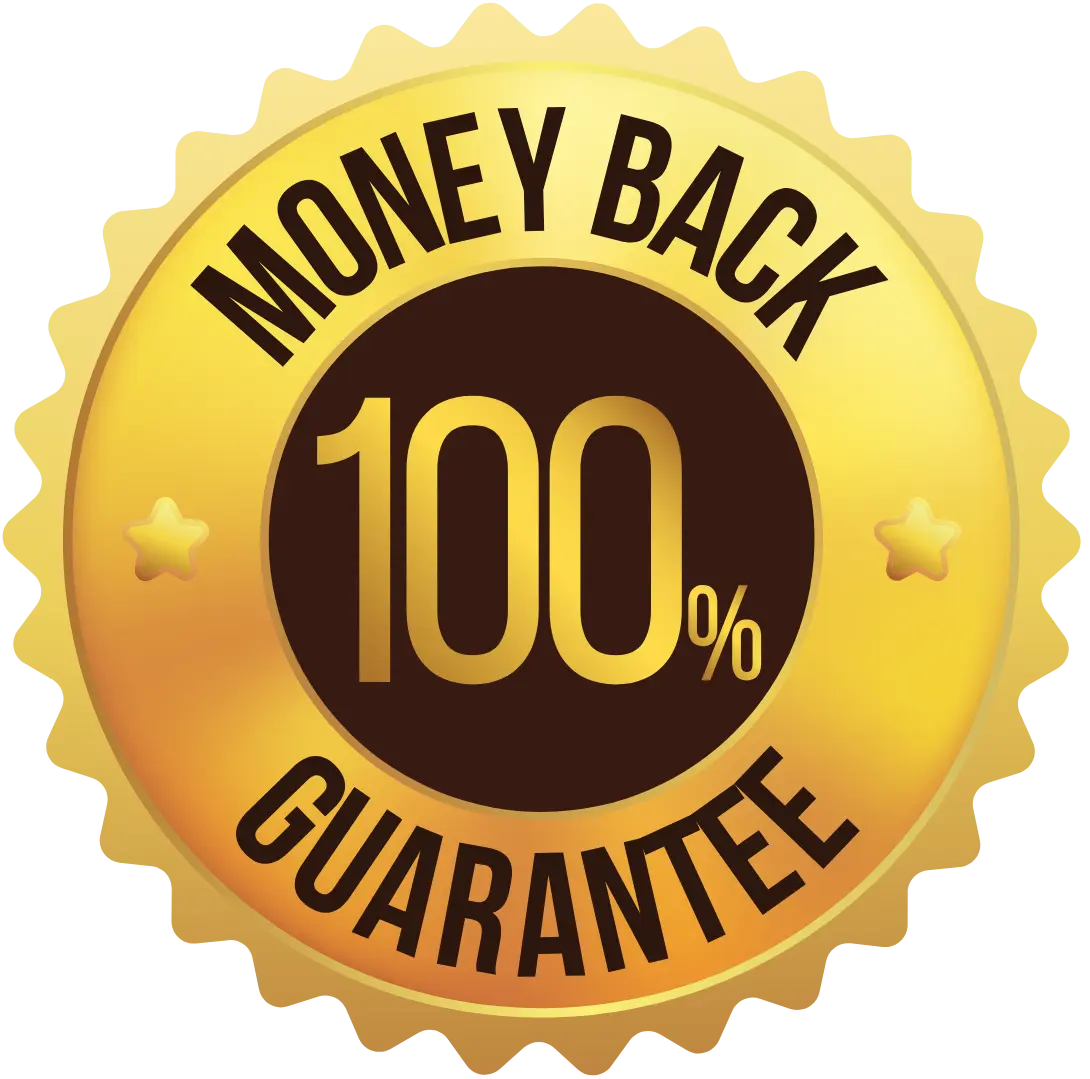 GlucoTonic GlucoTonic guarantee badge